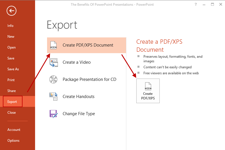 how to convert a pdf to a powerpoint presentation