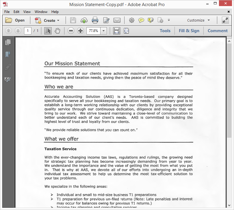 scanned pdf to word with formatting