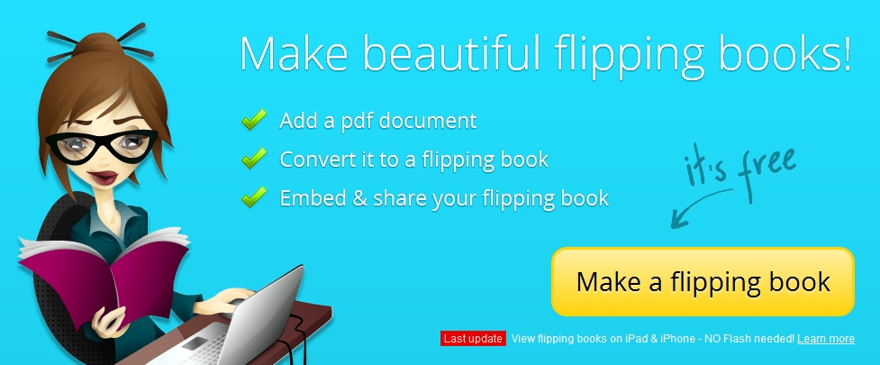 making a pdf flip book