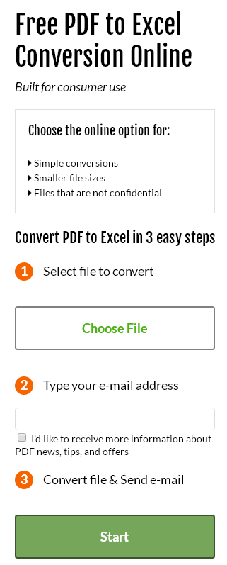excel to pdf page converter