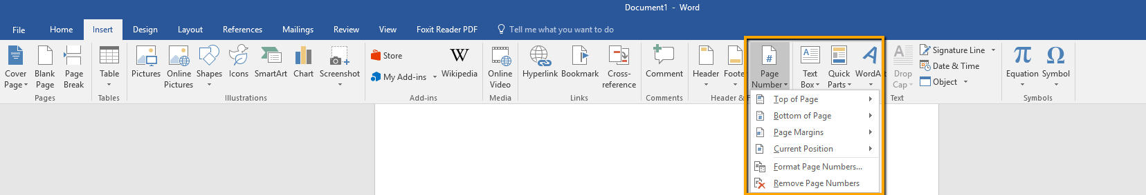 How To Insert Numbers In Word Table Column Printable Templates Free