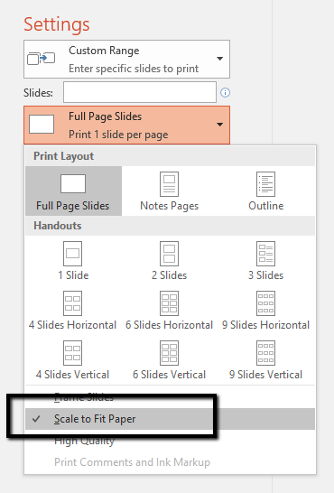 How To Print Multiple Slides On One Page Of A Document